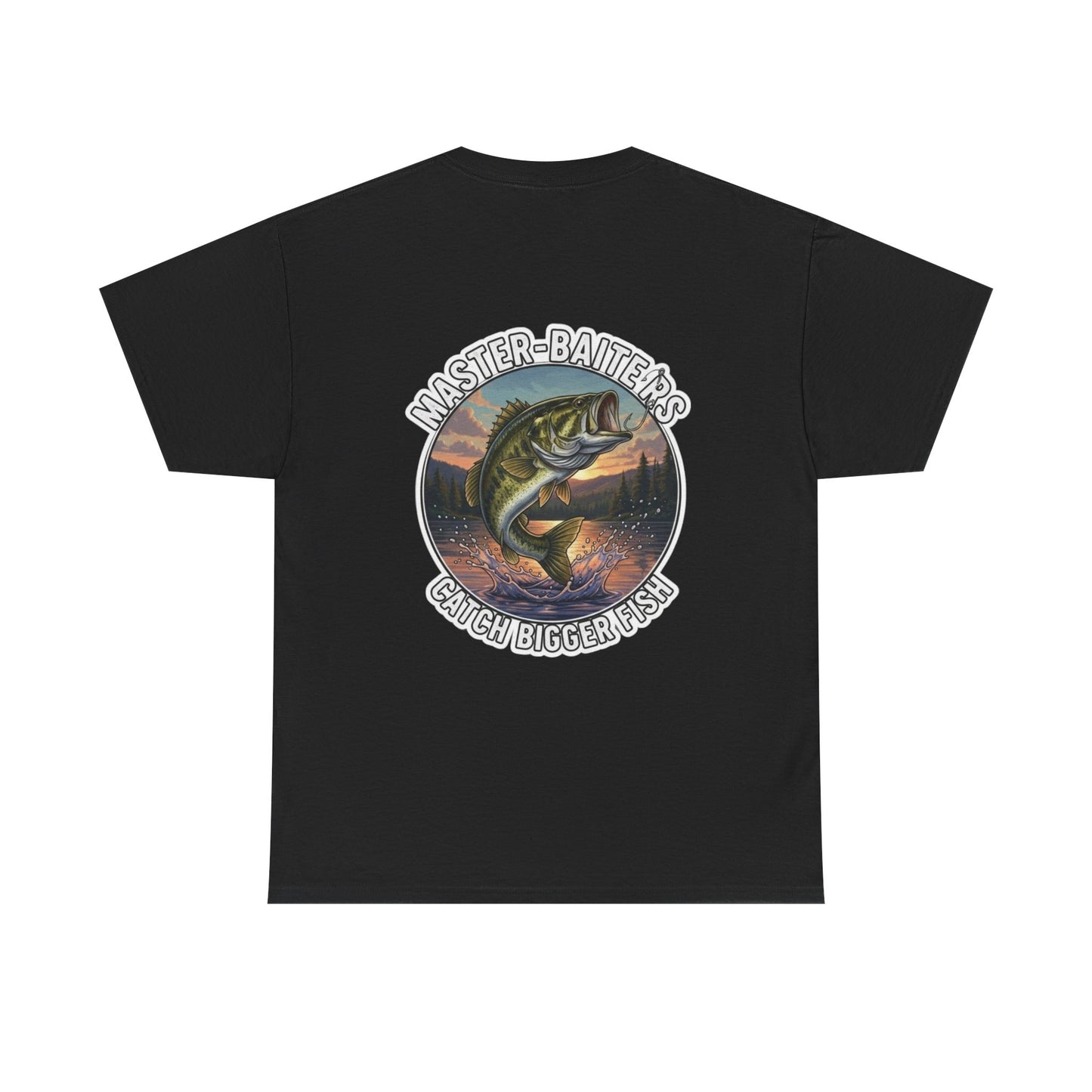 "Master Baiters Catch Bigger Fish" Unisex Cotton T-Shirt