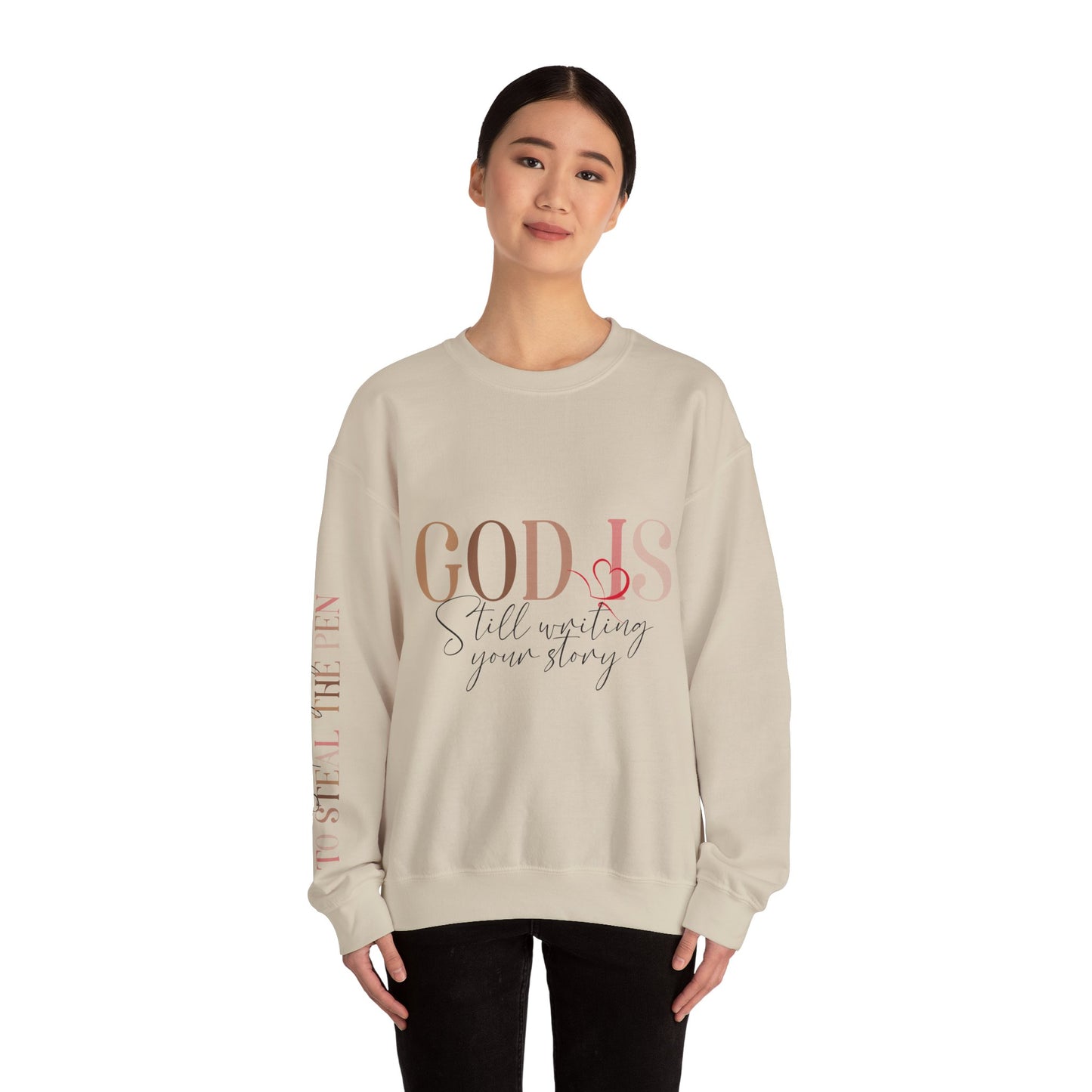 "Writing Your Story" Inspirational Sweatshirt