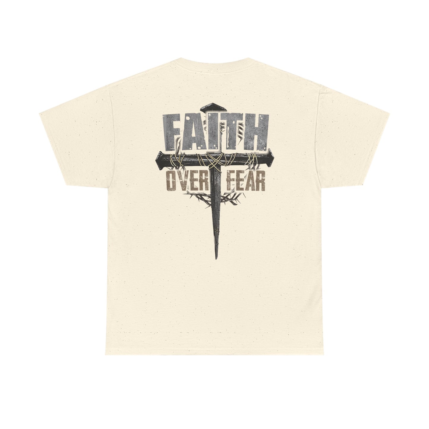 "Faith Over Fear" Unisex Cotton T-Shirt