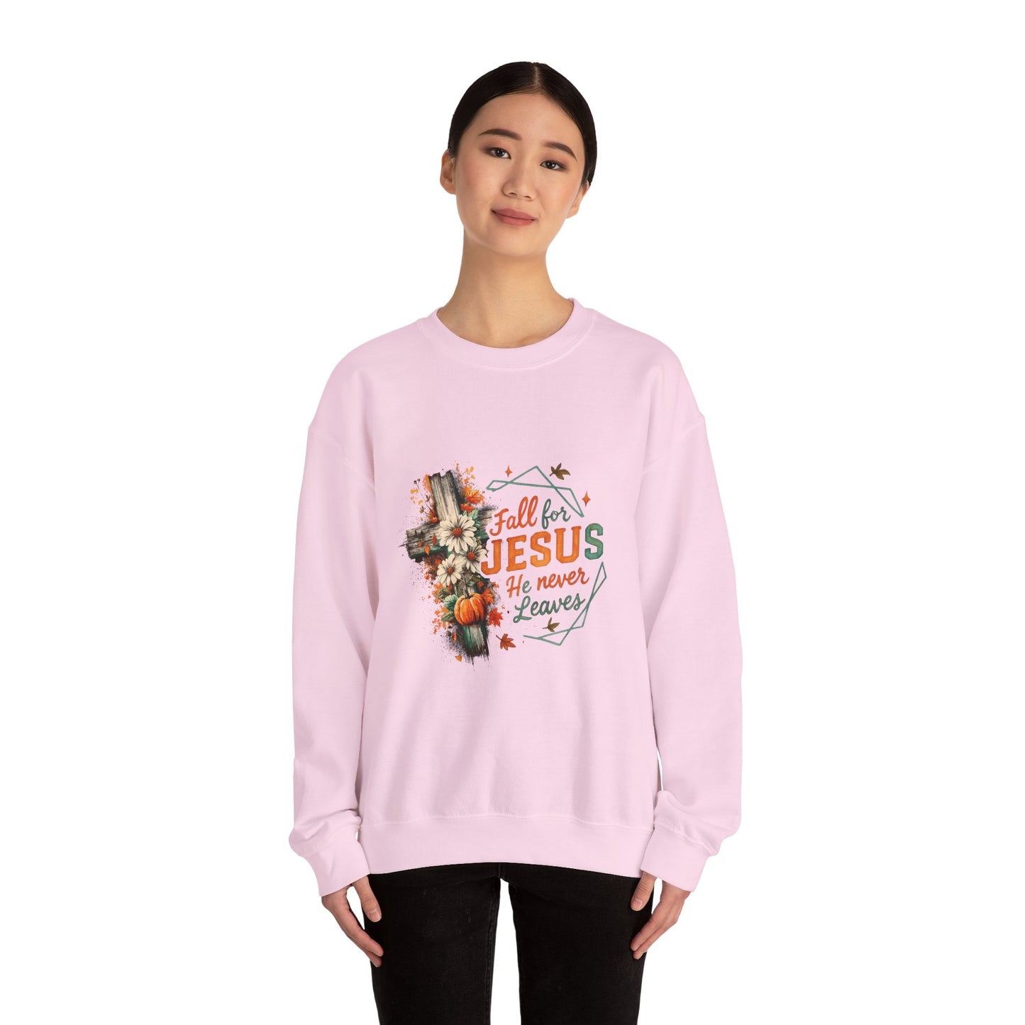 "Fall for Jesus" Unisex Crewneck Sweatshirt