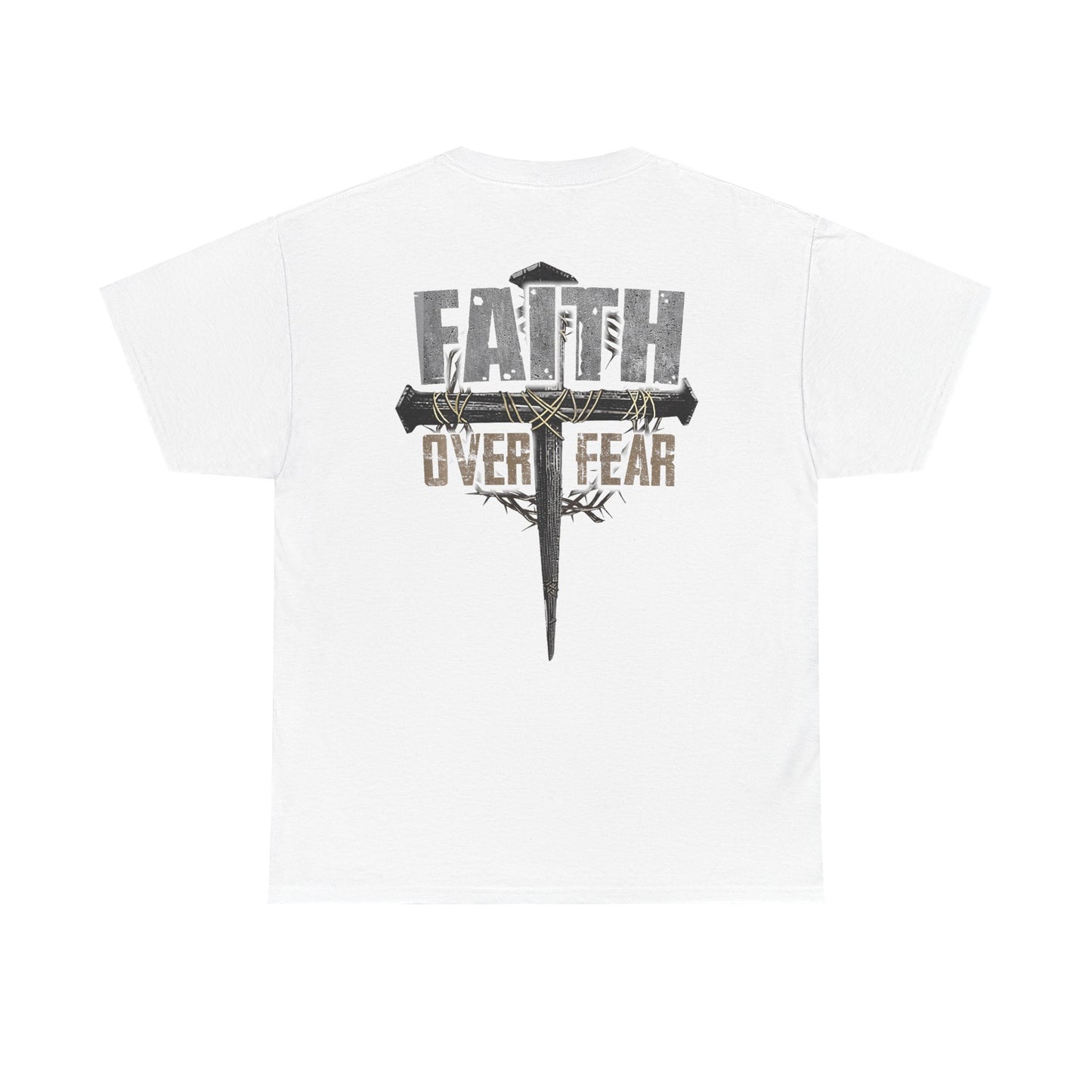 "Faith Over Fear" Unisex Cotton T-Shirt