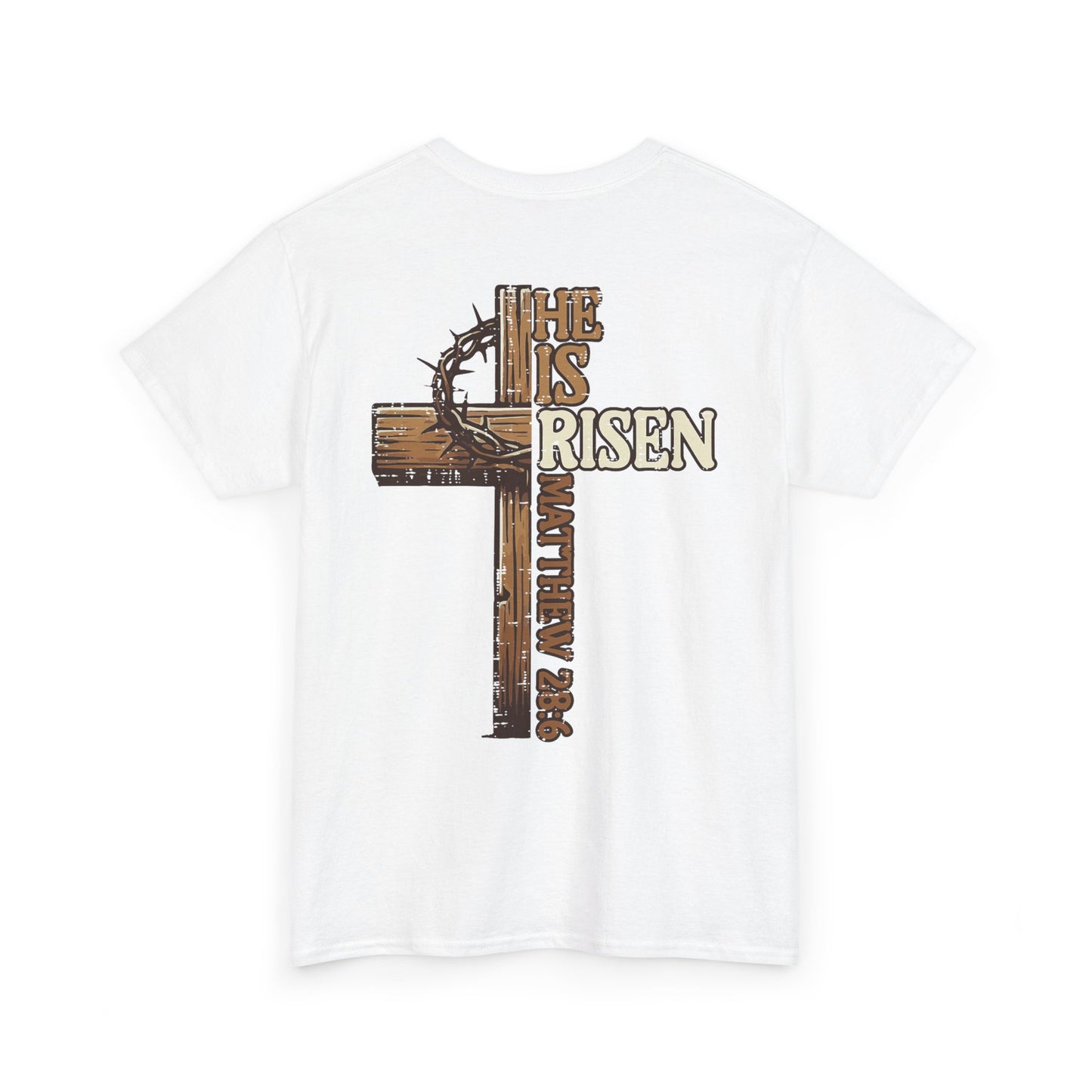 'He is Risen' Unisex Cotton T-Shirt