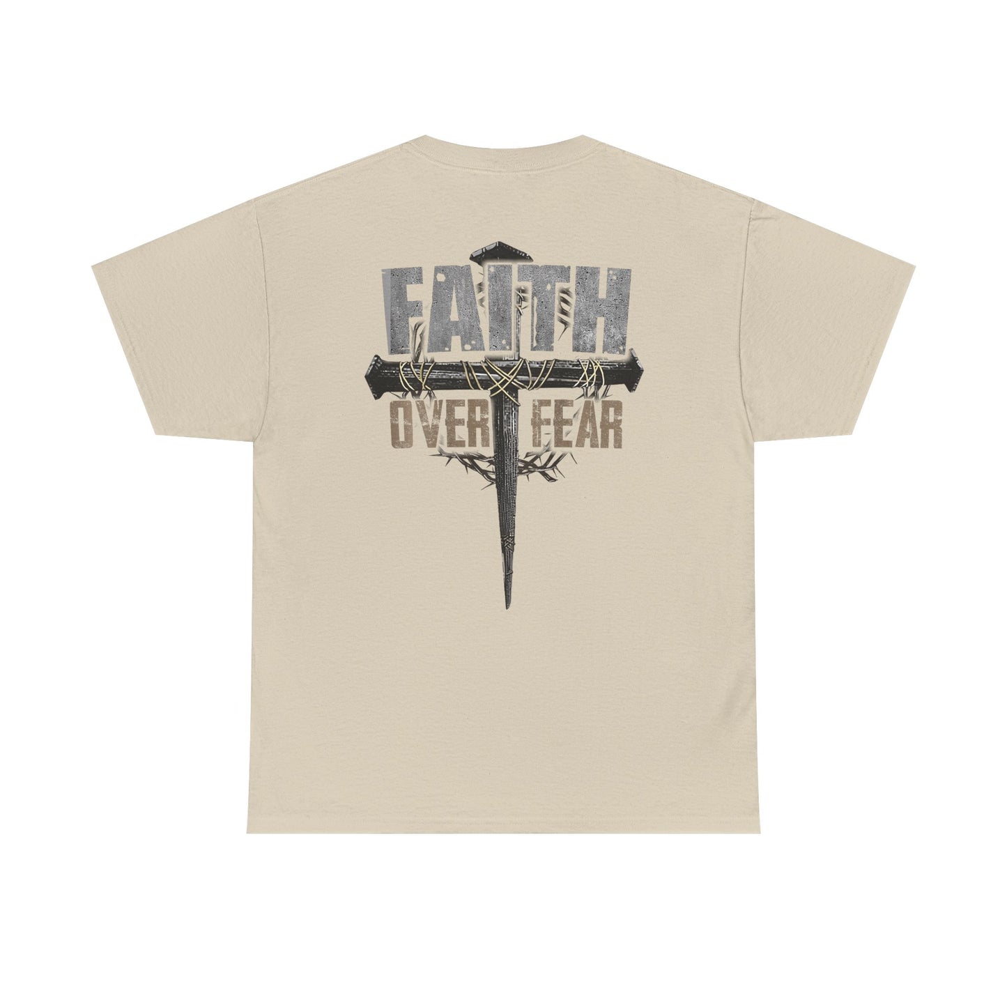 "Faith Over Fear" Unisex Cotton T-Shirt