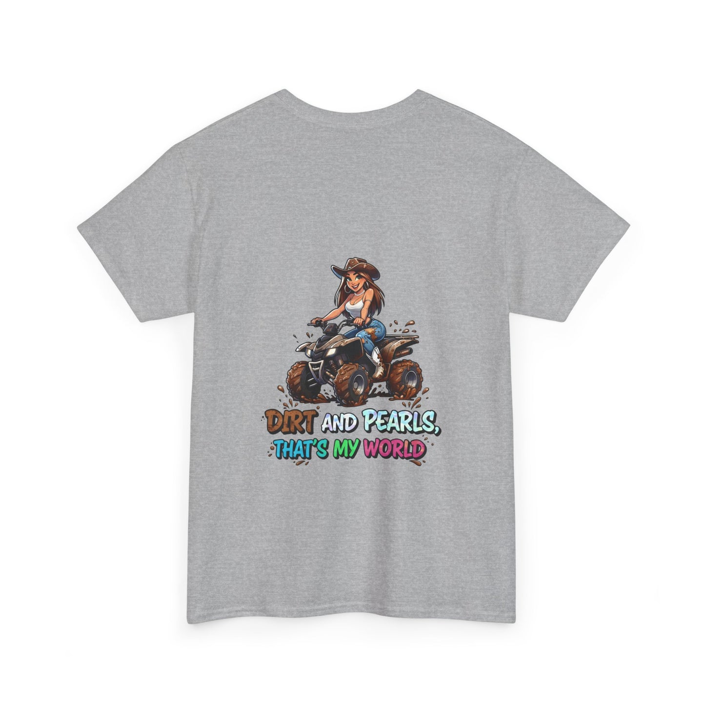 "Dirt and Pearls" Unisex Cotton T-Shirt