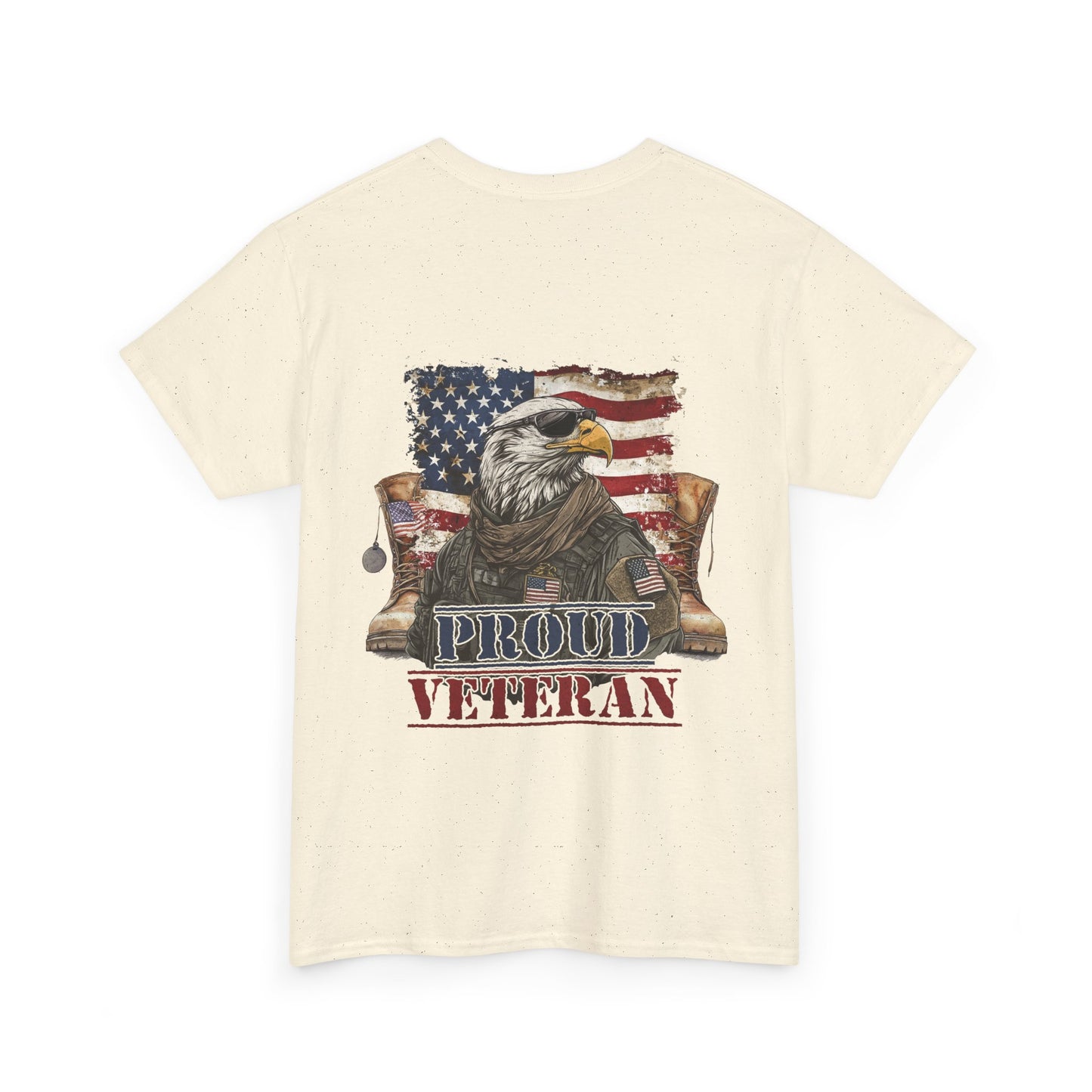 Proud Veteran Unisex Cotton T-Shirt