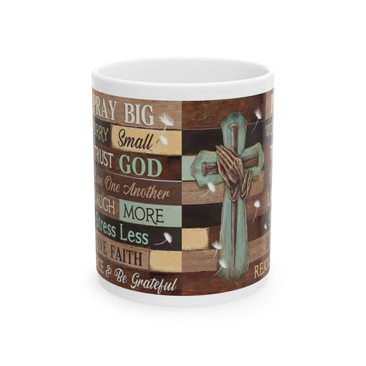 "Rejoice" Mug