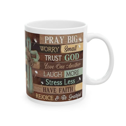 "Rejoice" Mug