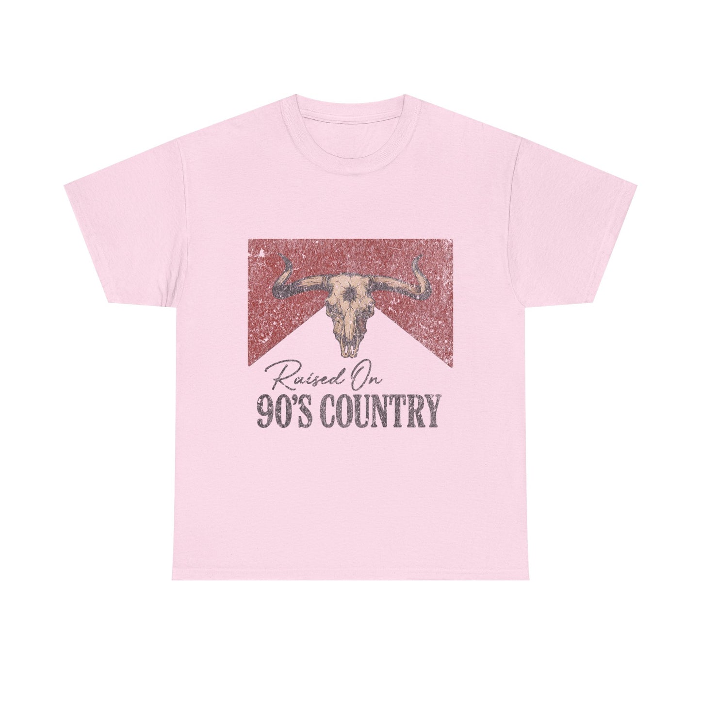"90's Raised On Country Music" Unisex Cotton T-Shirt