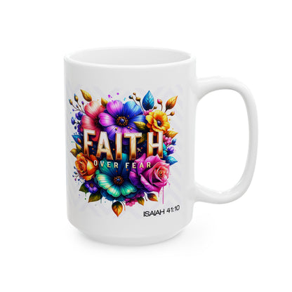 "Faith Over Fear" Mug
