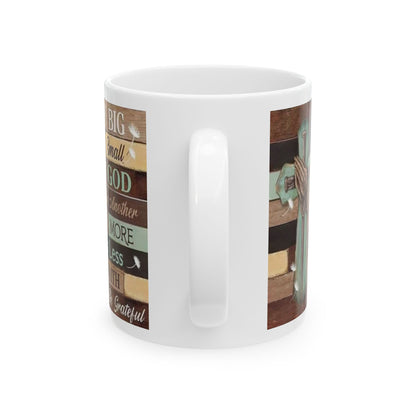 "Rejoice" Mug