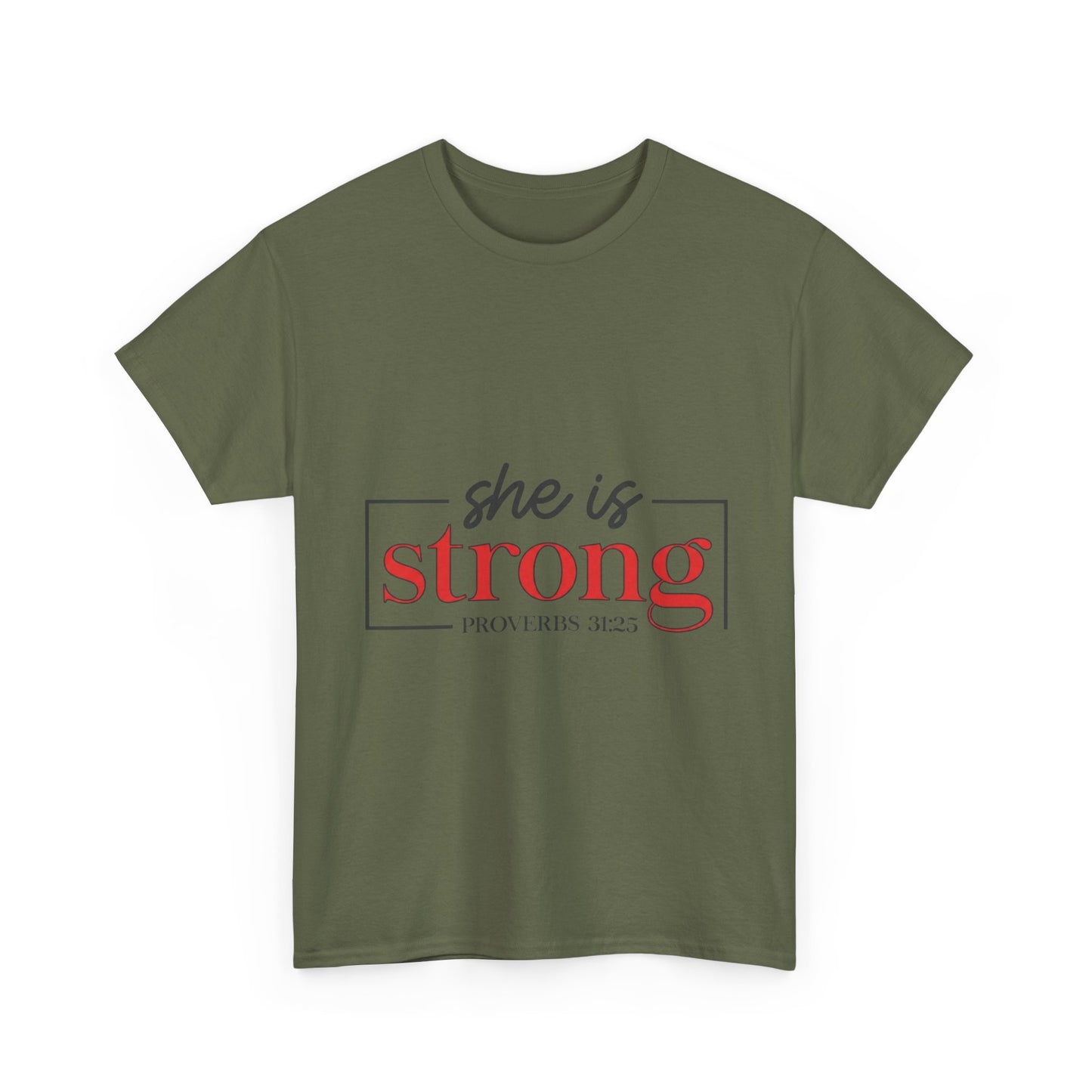 "She Is Strong" Unisex T‑Shirt