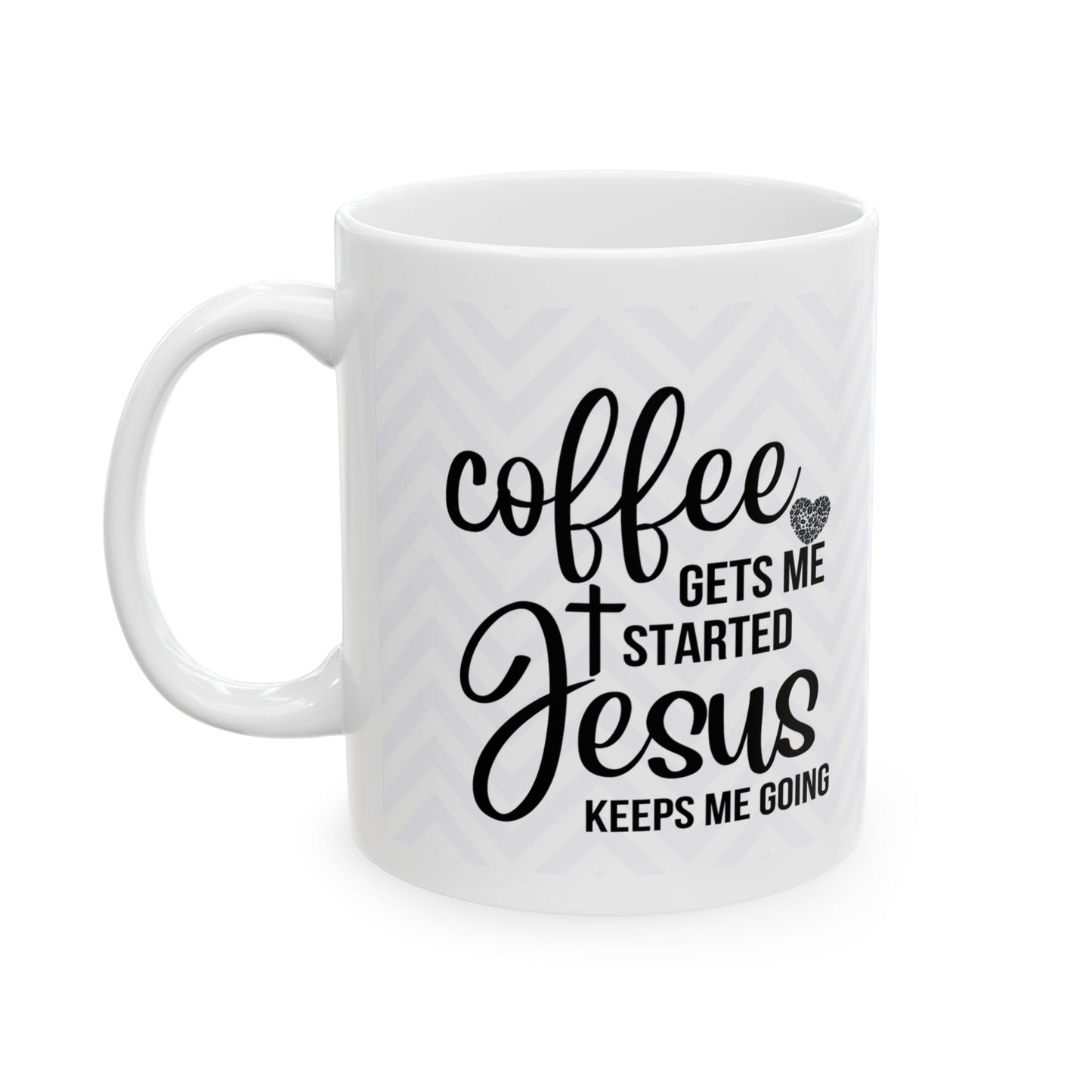 "Coffee with Jesus" Mug