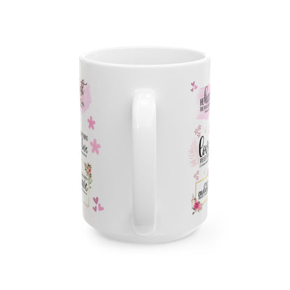 "She Is Clothed in Strength & Dignity" Mug