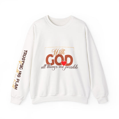 "With God" Crewneck Sweatshirt
