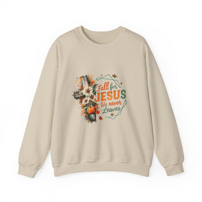 "Fall for Jesus" Unisex Crewneck Sweatshirt