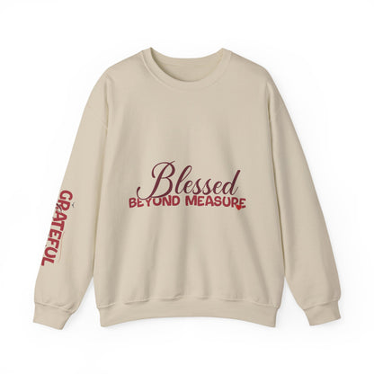 "Blessed & Grateful" Crewneck Sweatshirt
