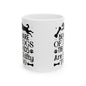 Beware of Dogs Ceramic Mug - Fun Pet Lover Coffee Cup, Kid-Friendly Gift, Housewarming Gift for Dog Owners, 11oz/15oz