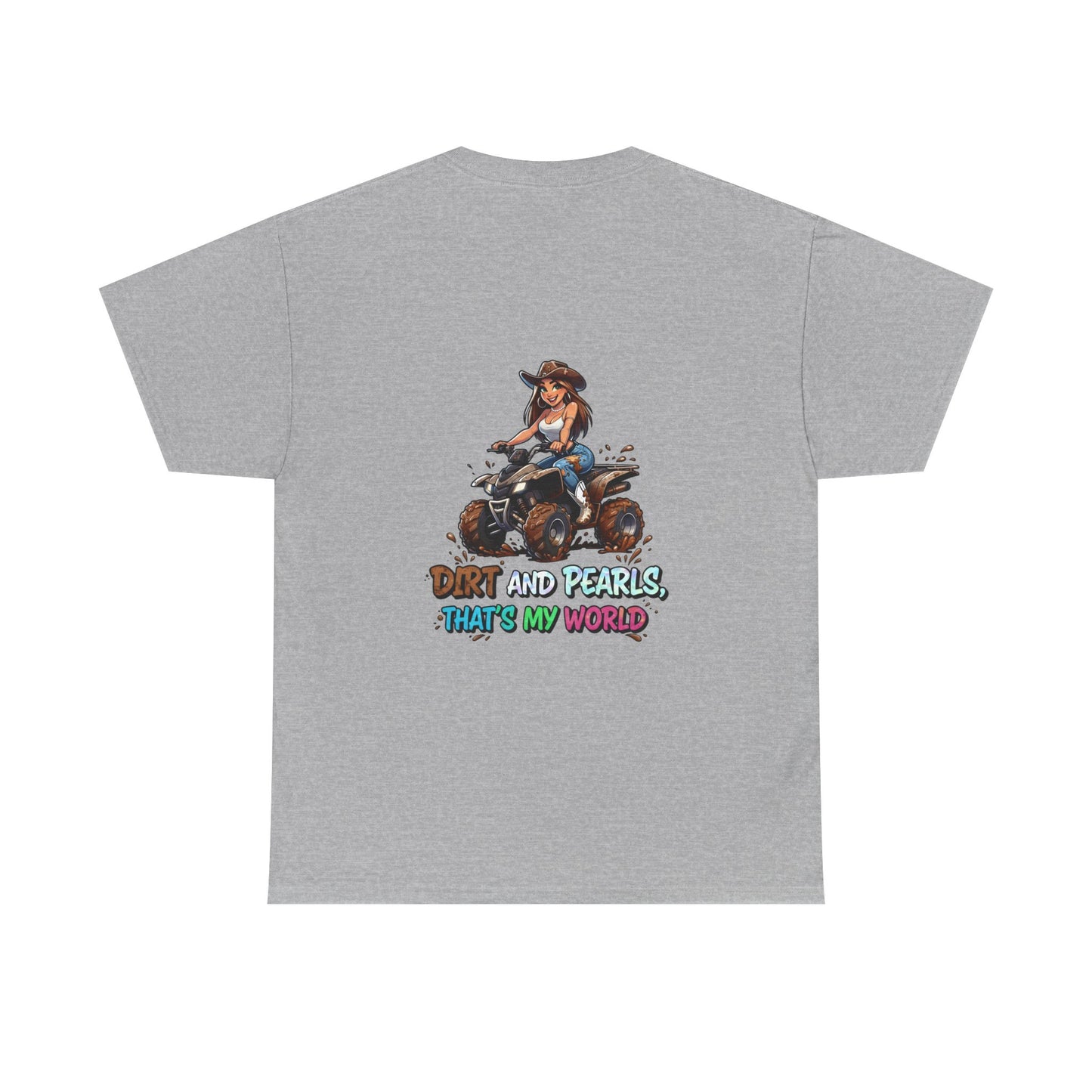 "Dirt and Pearls" Unisex Cotton T-Shirt