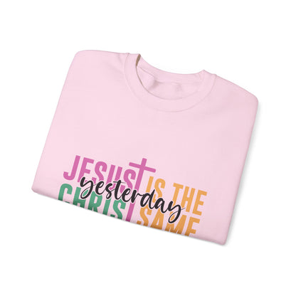 "Jesus Is" Faith-Inspired Crewneck Sweatshirt