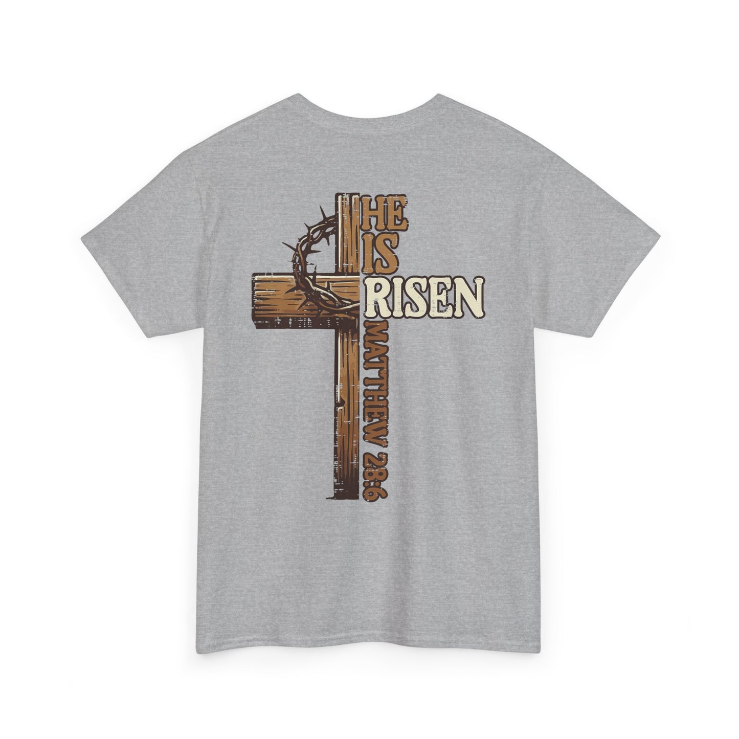 'He is Risen' Unisex Cotton T-Shirt