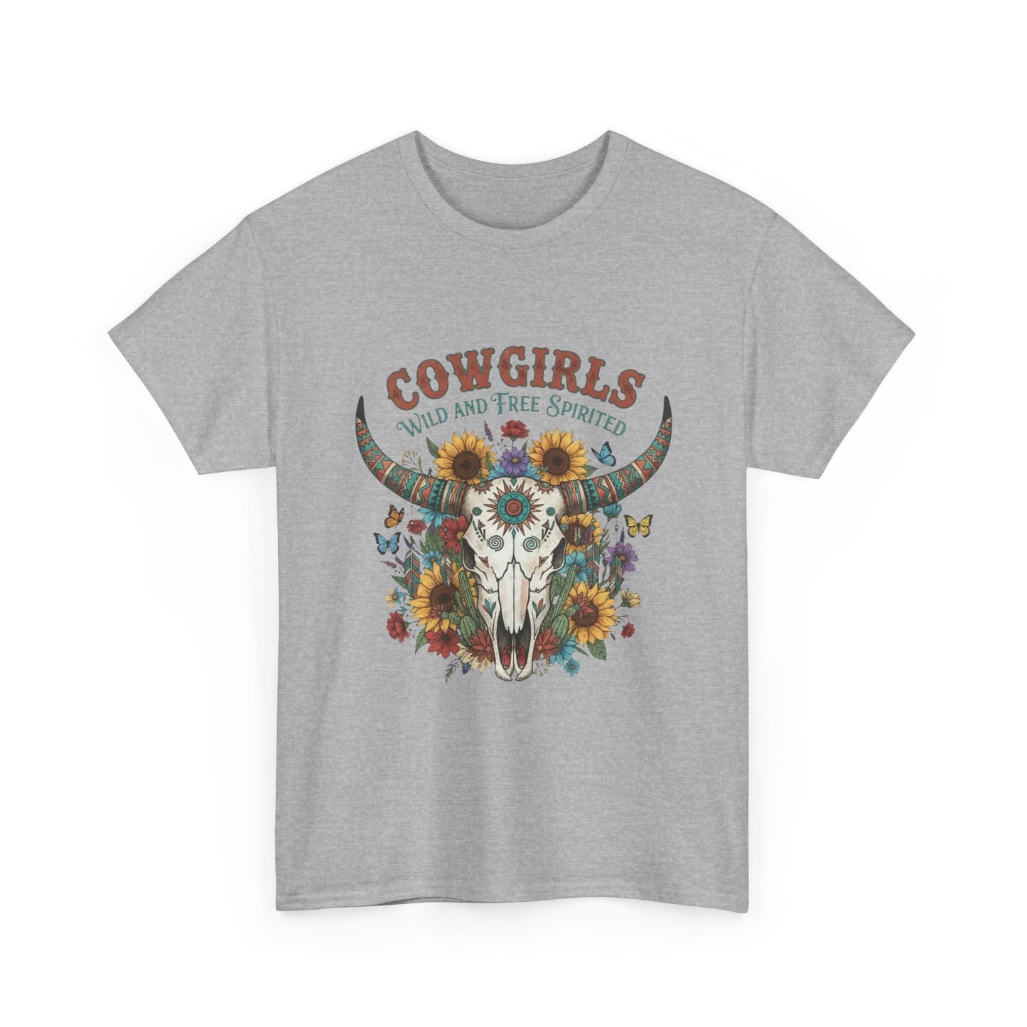 "Cowgirls Wild and Free Spirited" Unisex T-Shirt