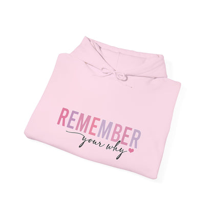 "Remember Your Why" Unisex Hoodie