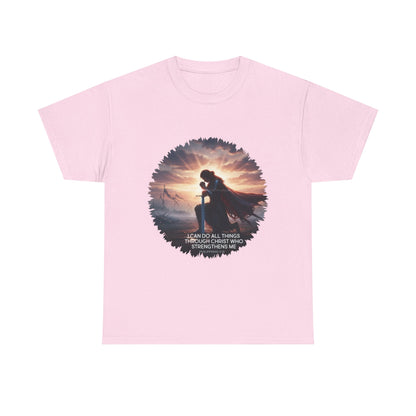 "He Strengthens Me" Unisex T-Shirt