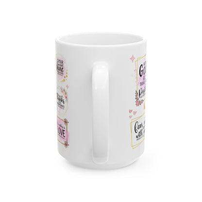 "With God" Inspirational Mug