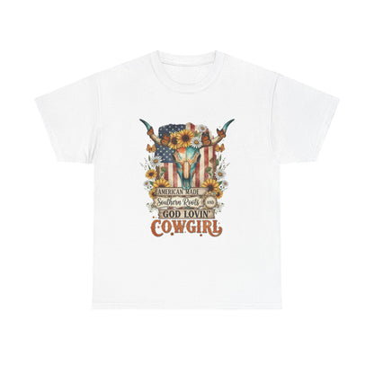 "God Lovin' Cowgirl" Unisex T-Shirt