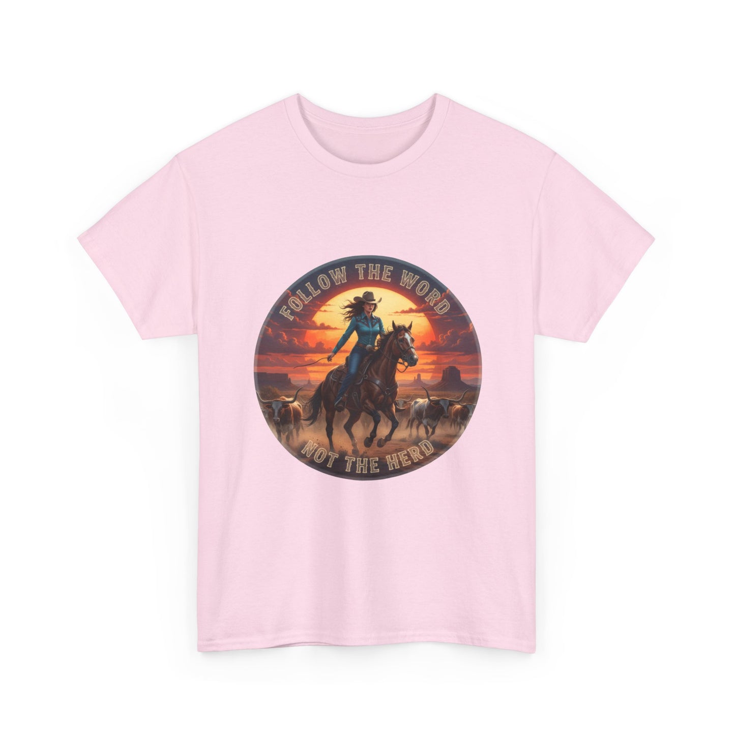 "Follow the Word Not the Herd" Unisex T-Shirt