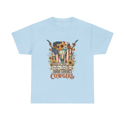 "God Lovin' Cowgirl" Unisex T-Shirt