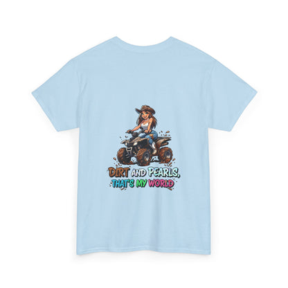 "Dirt and Pearls" Unisex Cotton T-Shirt