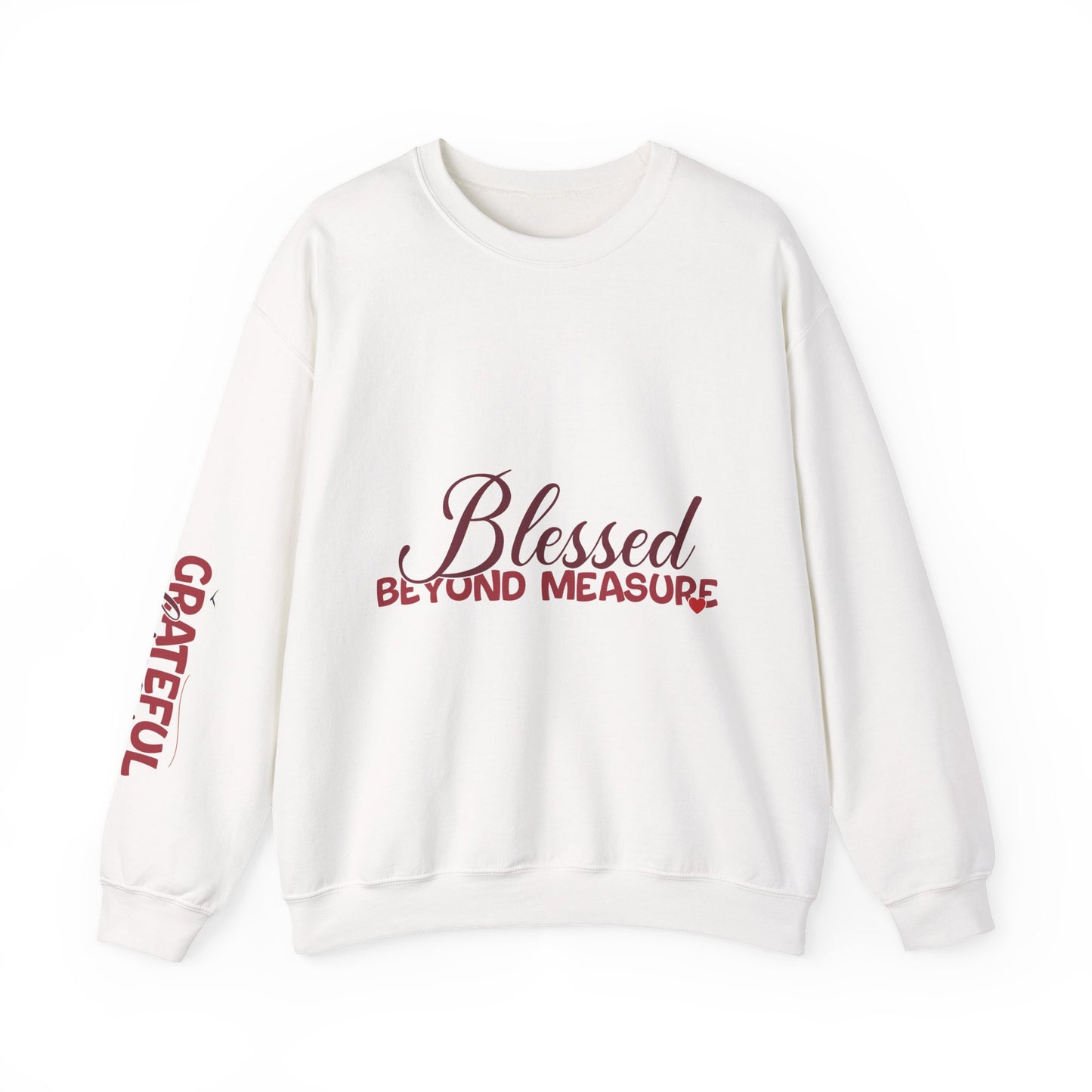 "Blessed & Grateful" Crewneck Sweatshirt