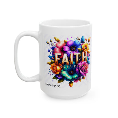 "Faith Over Fear" Mug