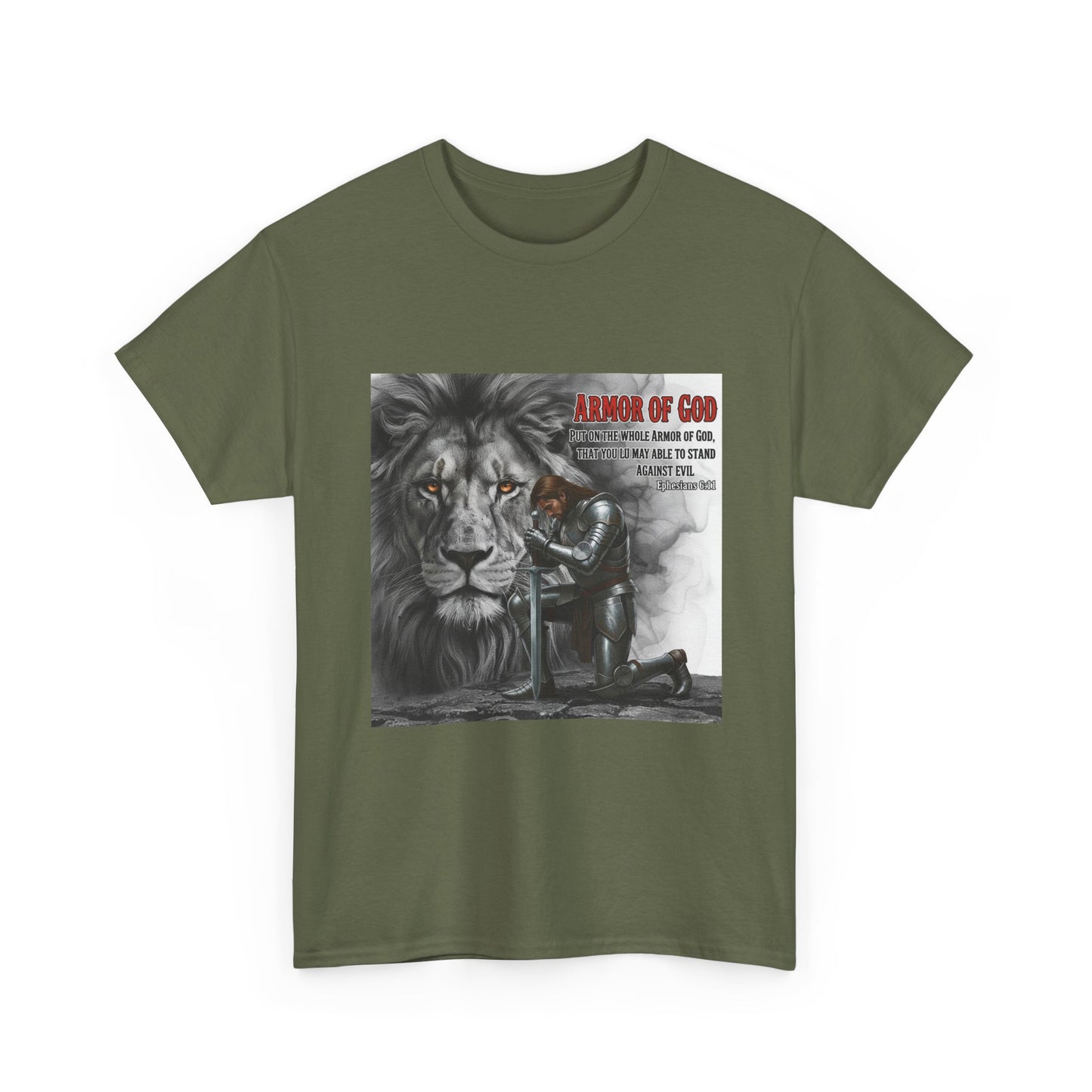 'A Man of God in Armor' Unisex T-Shirt