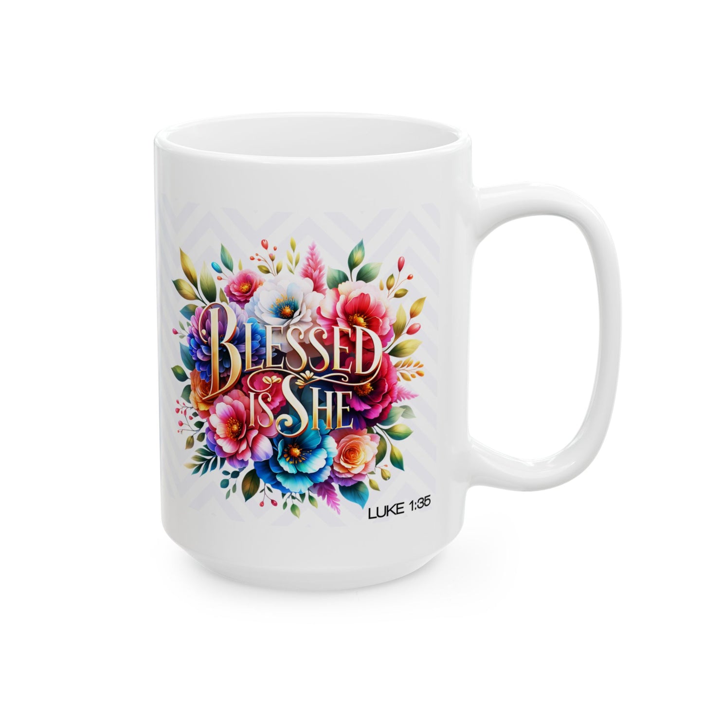 "Blessed Is She" Mug