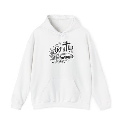 "Created With A Purpose" Unisex Hoodie
