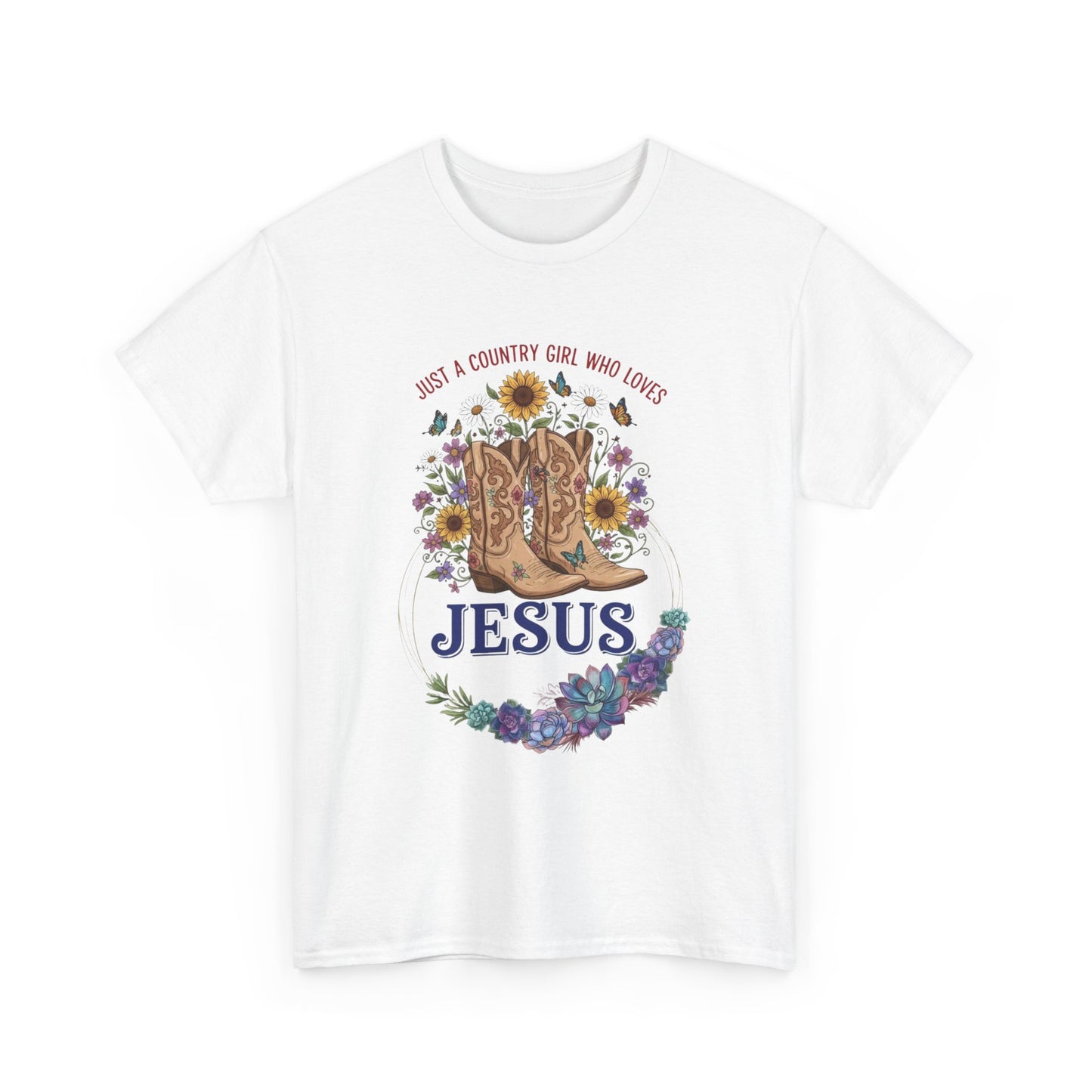 "Girl Who Loves Jesus" Unisex T-Shirt