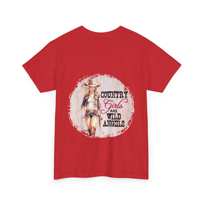 "Country Girls Wild Angels" Unisex Cotton T-Shirt