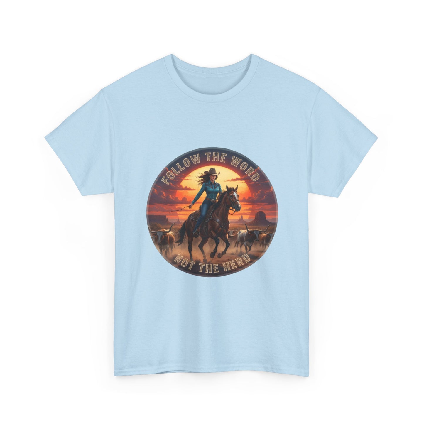 "Follow the Word Not the Herd" Unisex T-Shirt