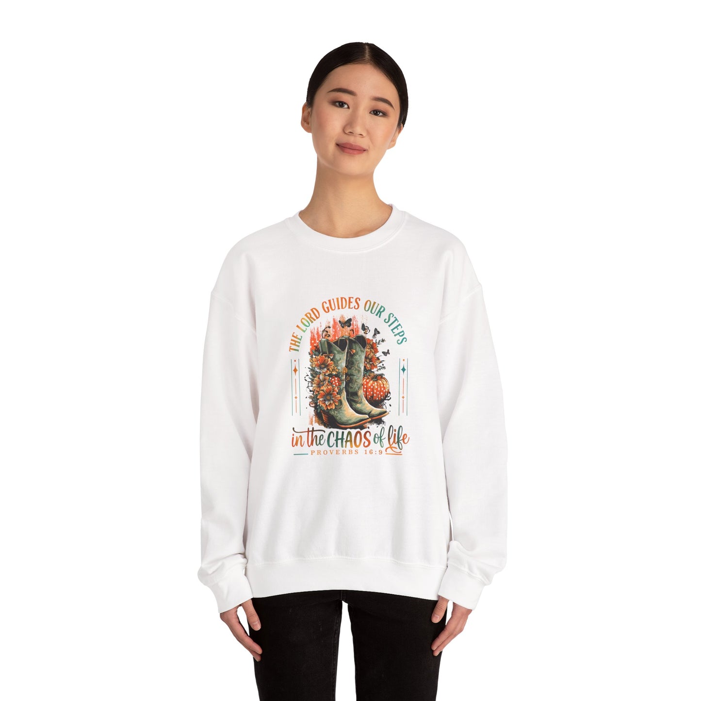 "In The Chaos" Inspirational Crewneck Sweatshirt