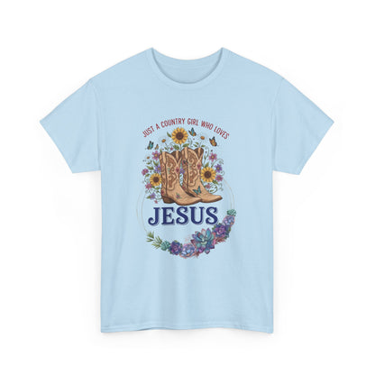 "Girl Who Loves Jesus" Unisex T-Shirt