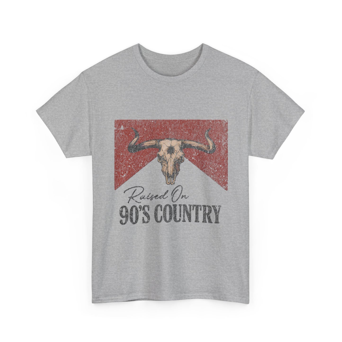 "90's Raised On Country Music" Unisex Cotton T-Shirt