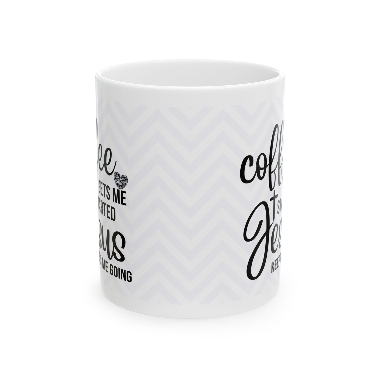 "Coffee with Jesus" Mug