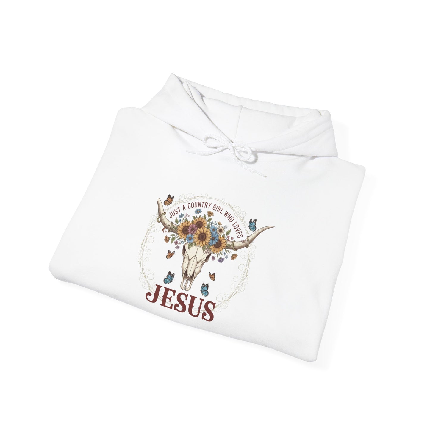 "Girl Loves Jesus" Unisex Hoodie Sweatshirt