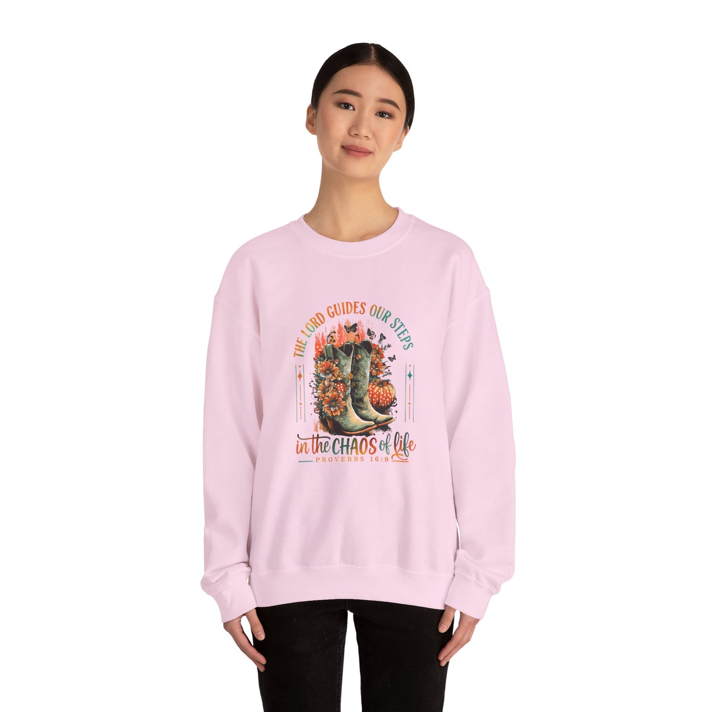 "In The Chaos" Inspirational Crewneck Sweatshirt