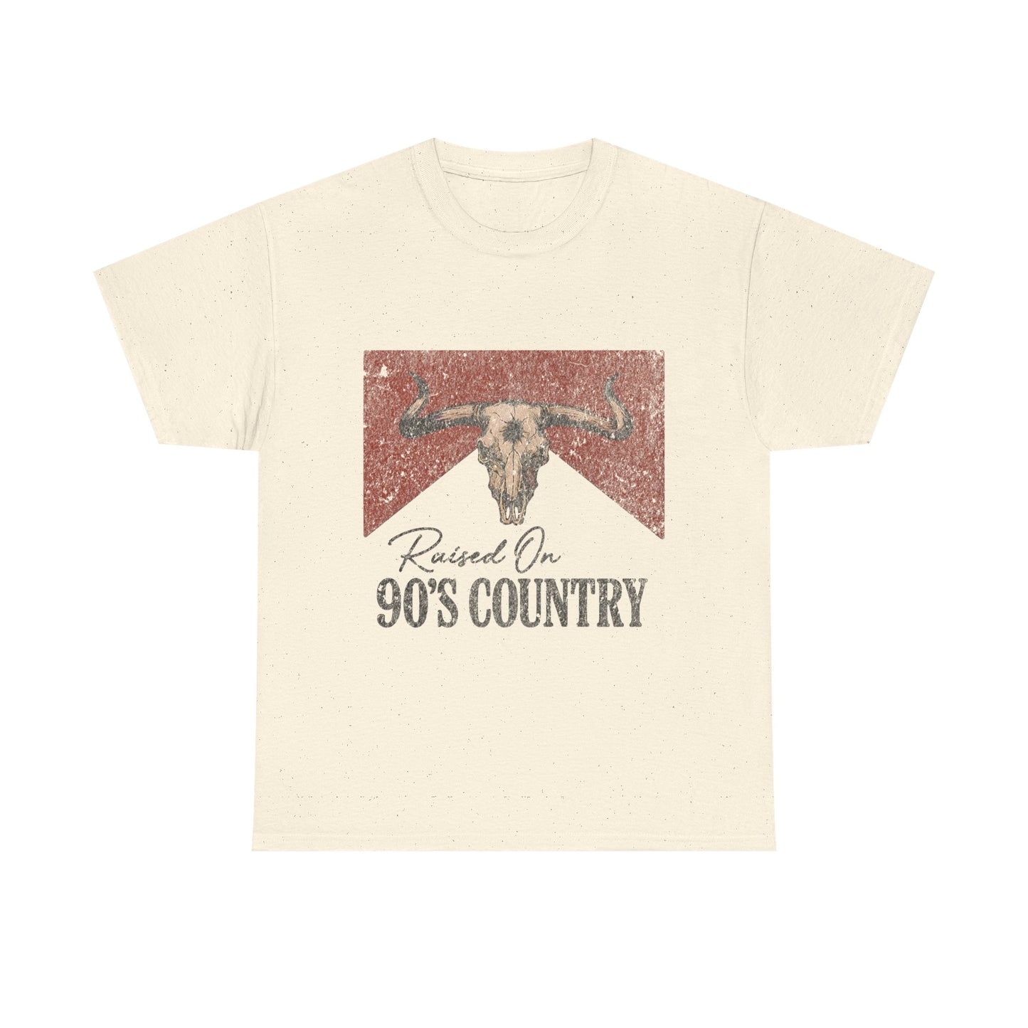 "90's Raised On Country Music" Unisex Cotton T-Shirt