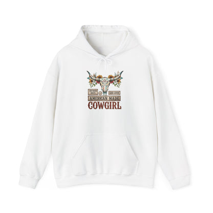 "American Made Cowgirl" Unisex Hoodie Sweatshirt