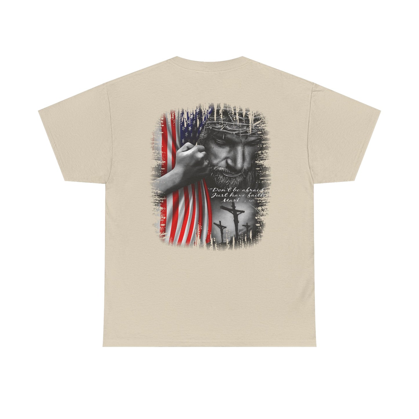"Don't Be Afraid" Unisex Cotton T-Shirt