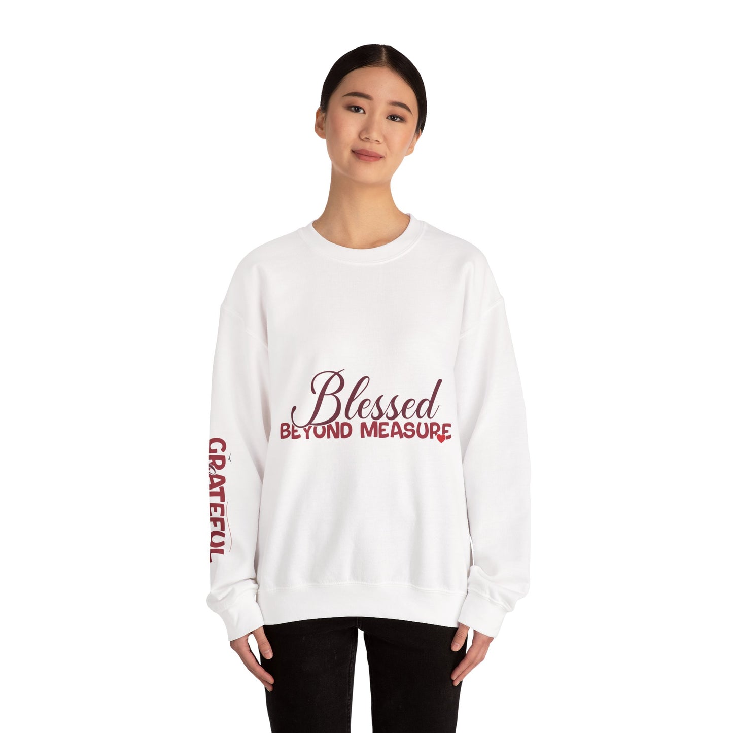 "Blessed & Grateful" Crewneck Sweatshirt